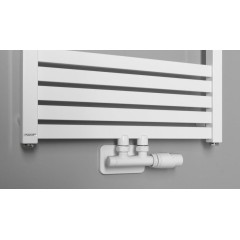 Bruckner - GRUNT otopné těleso rovné 500x1050 středové připojení, bílá 600.121.4