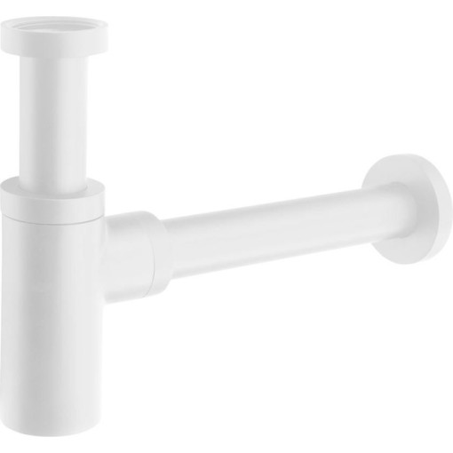 SAPHO - Umyvadlový sifon 5/4", odpad 32, kulatý, bílá mat SI514