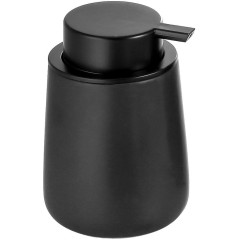 AQUALINE - NERO dávkovač mýdla na postavení 350ml, černá 08136
