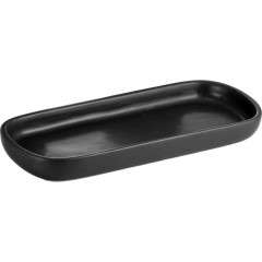 AQUALINE - NERO miska na postavení, černá 08141