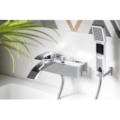 SAPHO - GINKO nástěnná vanová baterie, chrom 1101-10