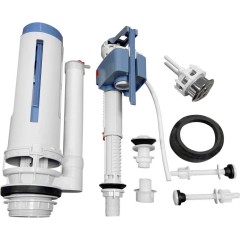 SAPHO - Splachovací souprava s DUAL tlačítkem 49, spodní napouštění 1/2", chrom NDPC1012R-1