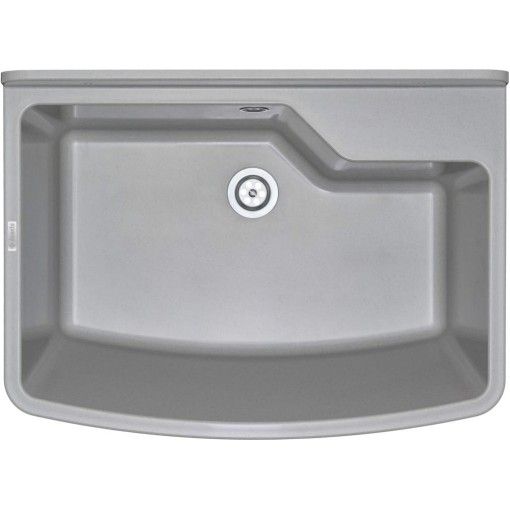 DEANTE - Garden šedá - Technický dřez, 1 - bowl - nástěnný ZYT_310B