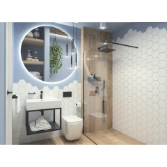 DEANTE - Hiacynt černá - Umyvadlová baterie BQH_N21M
