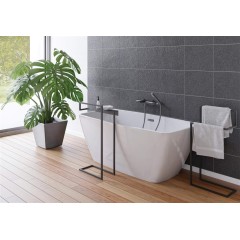 DEANTE - Anemon bílá - Akrylátová vana, volně stojící, obdélníková - 170 cm KDM_017W