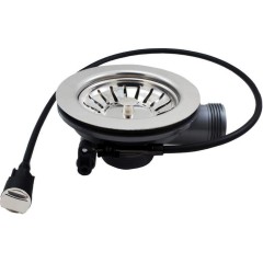 DEANTE - 3,5" tělo se sítkem, pro automatický sifon z ocelového dřezu XZL00LU00