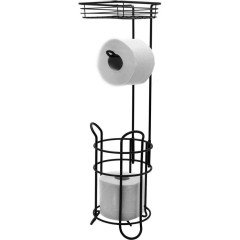 RIDDER - MILA stojan s držákem na toaletní papír, černá 2163910