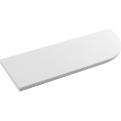 SAPHO - ABELINE rohová police rockstone 300x100, excentrická, bílá mat AE300-0101