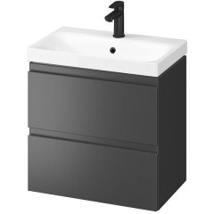CERSANIT - SET B814 MODUO SLIM 60 ANTRACIT DSM (skříňka+umyvadlo) S801-469-DSM