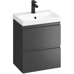 CERSANIT - SET B815 MODUO SLIM 50 ANTRACIT DSM (skříňka+umyvadlo) S801-470-DSM