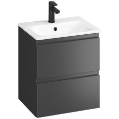 CERSANIT - SET B816 MODUO-IN 50 ANTRACIT DSM (skříňka+umyvadlo) S801-471-DSM