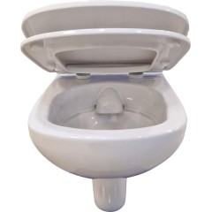 GEBERIT KOMBIFIXBasic vč. chromového tlačítka DELTA 51 + WC bez oplachového kruhu Edge + SEDÁTKO 110.100.00.1 51CR EG1