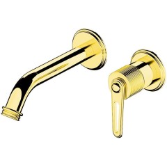 SAPHO - BEBÉ podomítková umyvadlová baterie, zlato BB018/17