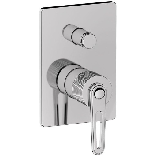 SAPHO - BEBÉ podomítková sprchová baterie, 2 výstupy, chrom BB042