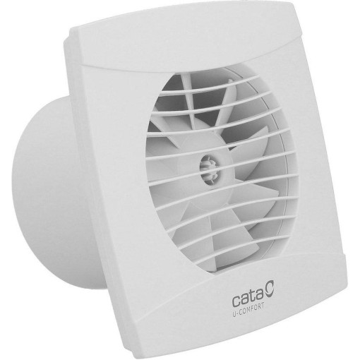 CATA - UC-10 koupelnový ventilátor axiální, 8W, potrubí 100, bílá 01200000