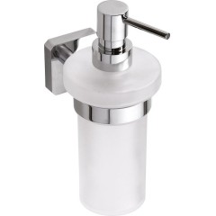 SAPHO - INSIA dávkovač mýdla 230ml, mléčné sklo, chrom IS019