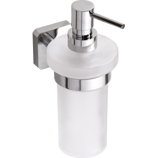 SAPHO - INSIA dávkovač mýdla 230ml, mléčné sklo, chrom IS019