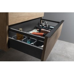 SAPHO - SITIA umyvadlová skříňka 56,4x70x44,2cm, 2xzásuvka, bílá mat SI060-3131