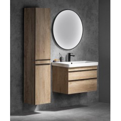 SAPHO - SITIA skříňka vysoká 46,7x172x32cm, 2x dvířka, levá/pravá, dub alabama SI450-2222