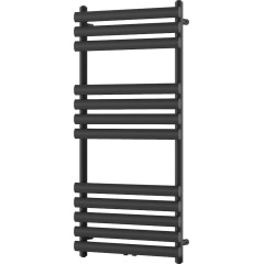 MEXEN - Jowisz otopný žebřík/radiátor 1200 x 600 mm, 594 W, černá W107-1200-600-00-70