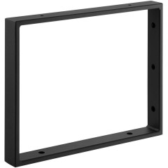 SAPHO - Podpěrná konzole 350x280x40, lakovaná ocel, černá mat, 1 ks 30375