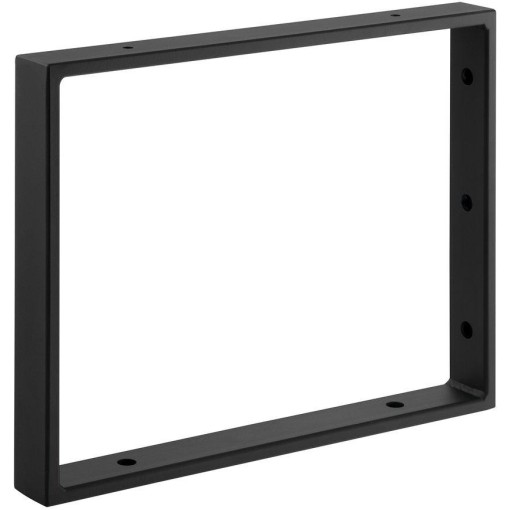 SAPHO - Podpěrná konzole 350x280x40, lakovaná ocel, černá mat, 1 ks 30375