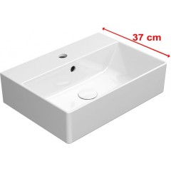 GSI - KUBE X keramické umyvadlo 50x37cm, bílá ExtraGlaze 9447111