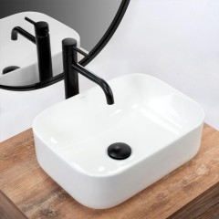 REA - Umyvadlo na desku Demi Mini White REA-U5064