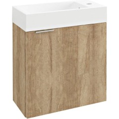SAPHO - LATUS IV umyvadlová skříňka 49,5x50x25cm, dub alabama LT410-2222