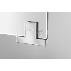 SAPHO - MIRRÓ galerka s LED osvětlením, 3x dvířka, 120x70x16cm, bílá MC121-0030