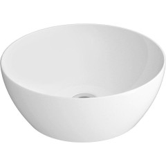 GSI - PURA keramické umyvadlo na desku, průměr 42cm, bílá ExtraGlaze 885111