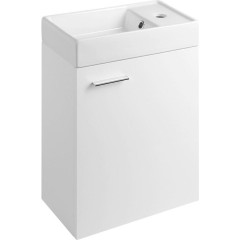 AQUALINE - ZOJA skříňka s keramickým umyvadlem 40x22 cm, bílá 51049A-02
