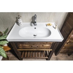 SAPHO - BRAND keramické umyvadlo 80x45cm, bílá TU0422