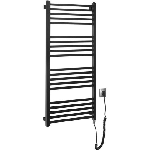 SAPHO - METRO-E elektrické otopné těleso rovné 500x1060, 400 W, černá mat ME410B