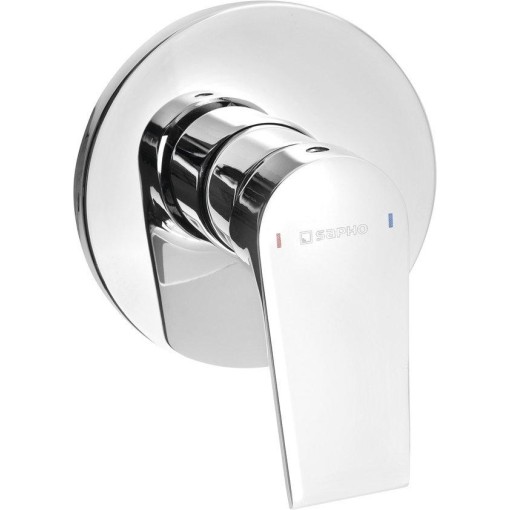 SAPHO - KAI podomítková sprchová baterie, 1 výstup, chrom KA41