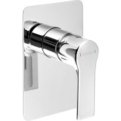 SAPHO - PAX podomítková sprchová baterie, 1 výstup, chrom XA41