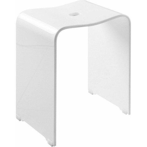 RIDDER - TRENDY koupelnová stolička 40x48x27,5cm, bílá mat A211101