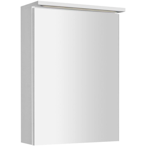AQUALINE - KAWA STRIP galerka s LED osvětlením 50x70x22cm, bílá WGL50S