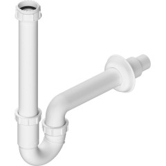 Bruckner - Umyvadlový U sifon 5/4", DN40/32, bílá 151.106.0