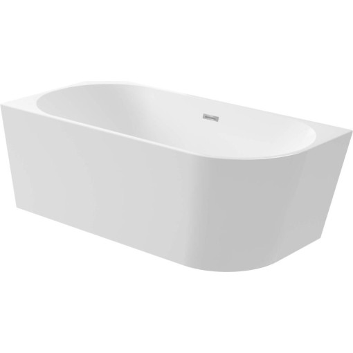 DEANTE - Silia bílá Akrylátová vana, rohová/volně stojící, levá - 150 cm KDS_015L