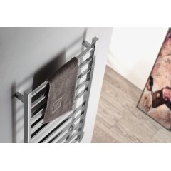 SAPHO - ESKINADO elektrický sušák ručníků, hranatý, 620x1160 120 W, nerez lesk ER430V
