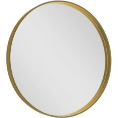 SAPHO - NOTION kulaté zrcadlo v rámu ø 70cm, zlato mat NT700G