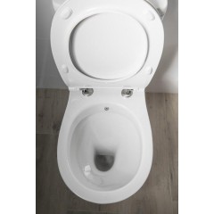 SAPHO - KAIRO CLEANWASH WC kombi s bidet. sprškou, zadní odpad, bílá PC106