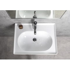 SAPHO - BRAND keramické umyvadlo 60x45cm, bílá TU0428