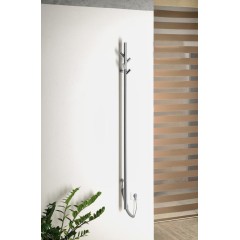 SAPHO - PASADOR elektrický sušák ručníků, kulatý, 150x1500 30 W, nerez lesk ER175V
