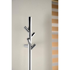 SAPHO - PASADOR elektrický sušák ručníků, kulatý, 150x1500 30 W, nerez lesk ER175V