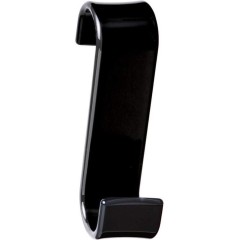 Gedy - Háček na otopná tělesa, termoplast, černá 202514