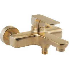 SAPHO - SPY nástěnná vanová baterie, zlato mat PY10/19