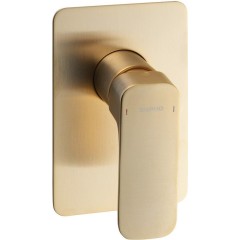 SAPHO - SPY podomítková sprchová baterie, 1 výstup, zlato mat PY41/19