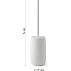 Gedy - KIRA WC štětka na postavení, bílá mat KI3302